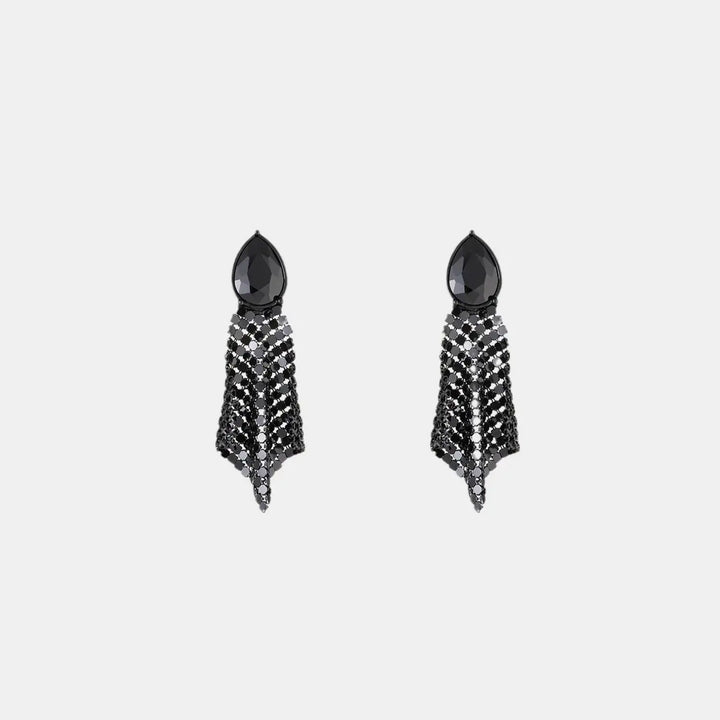 LOVCIA Geometric Zircon Alloy Earrings