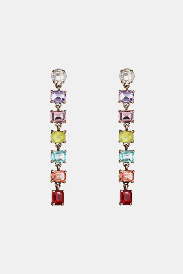 Geometrical Shape Resin Dangle Earrings LOVCIA