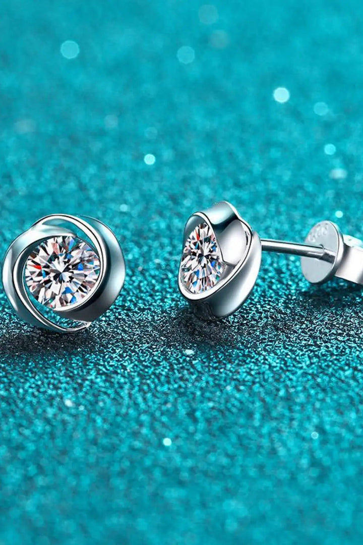 Feeling Fun Moissanite Stud Earrings LOVCIA