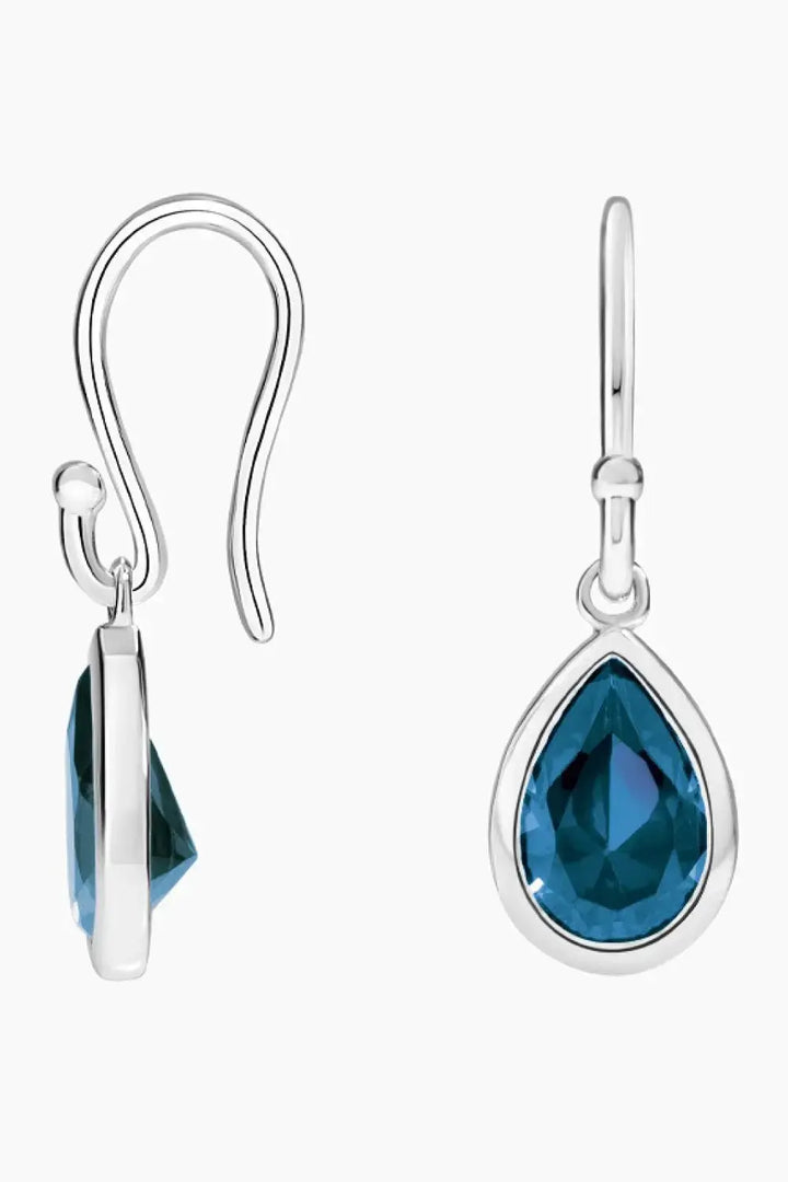 LOVCIA 925 Sterling Silver Teardrop Earrings