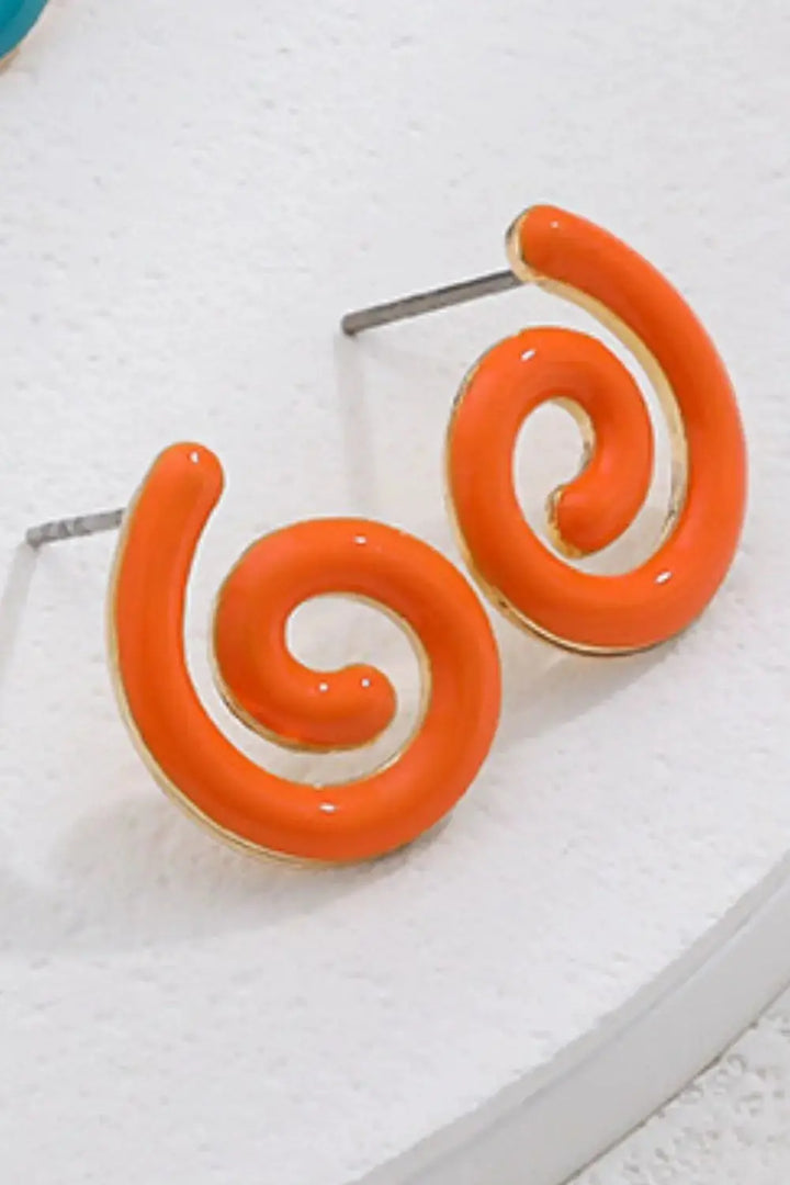 LOVCIA Bright Color Copper Earrings