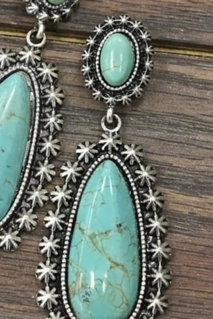 Artificial Turquoise Earrings LOVCIA