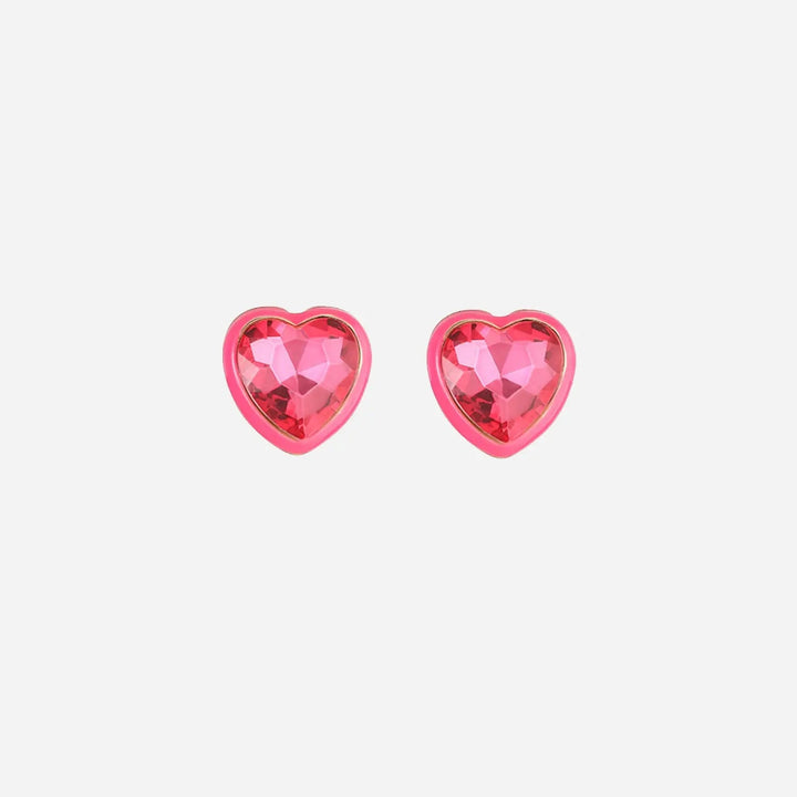 3-Piece Heart, Butterfly Shape Earrings LOVCIA