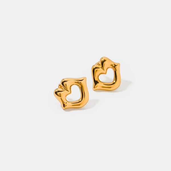 LOVCIA Lip 18K Gold-Plated Stud Earrings