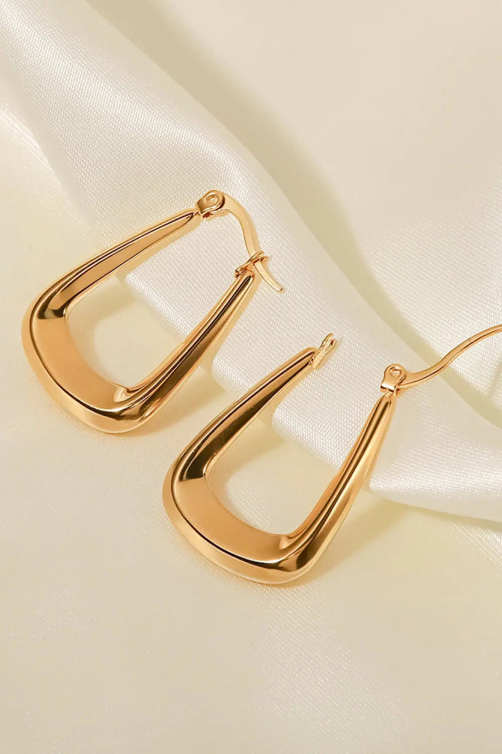 18K Gold-Plated Geometric Earrings LOVCIA