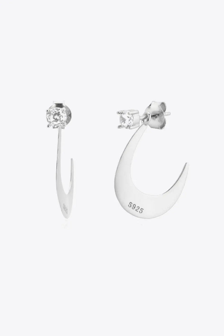 Zircon 925 Sterling Silver Earrings LOVCIA