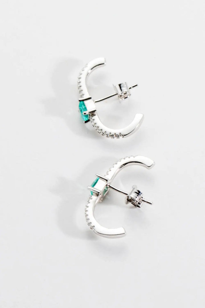 Zircon 925 Sterling Silver Earrings LOVCIA