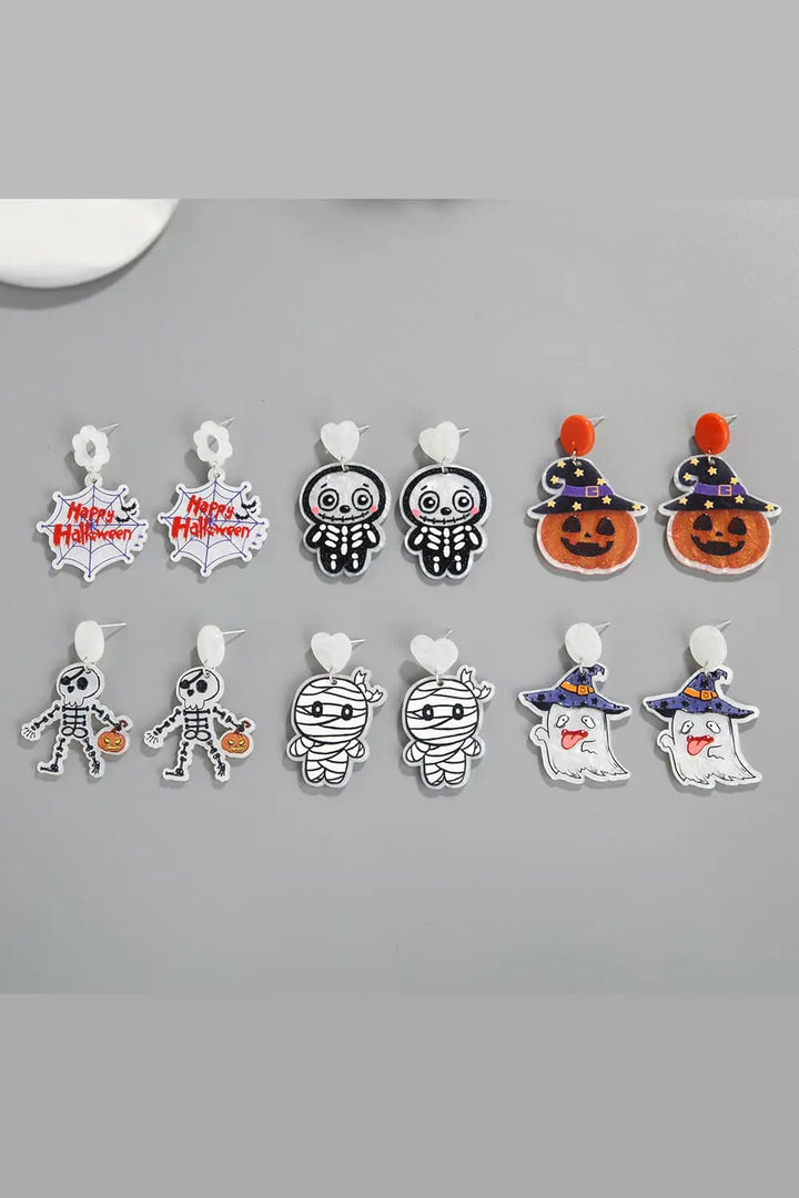 Halloween Theme Earrings LOVCIA