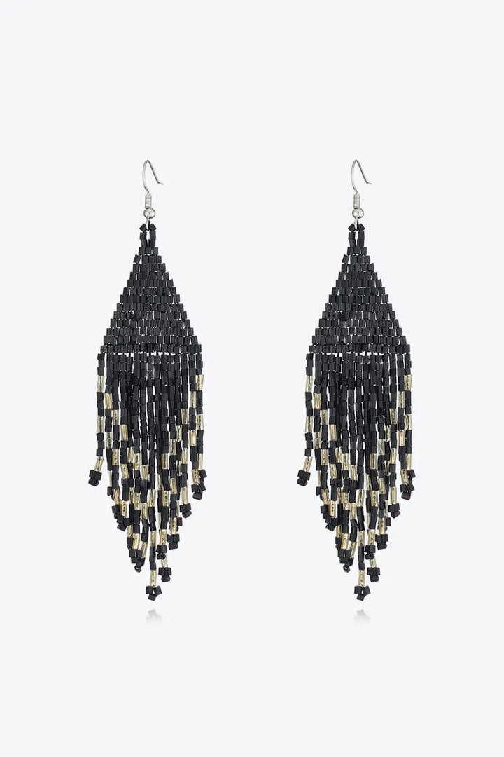 Beaded Dangle Earrings LOVCIA