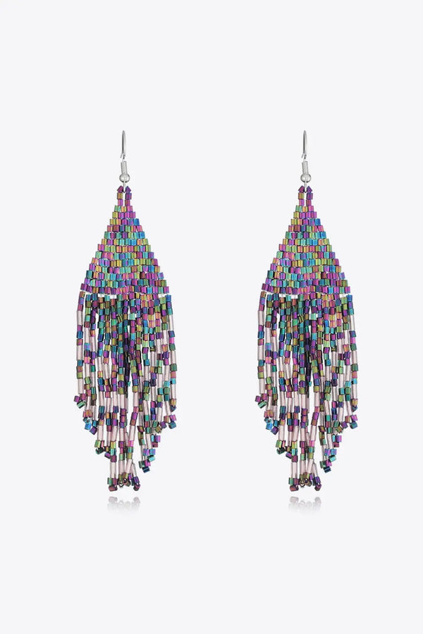 Beaded Dangle Earrings LOVCIA