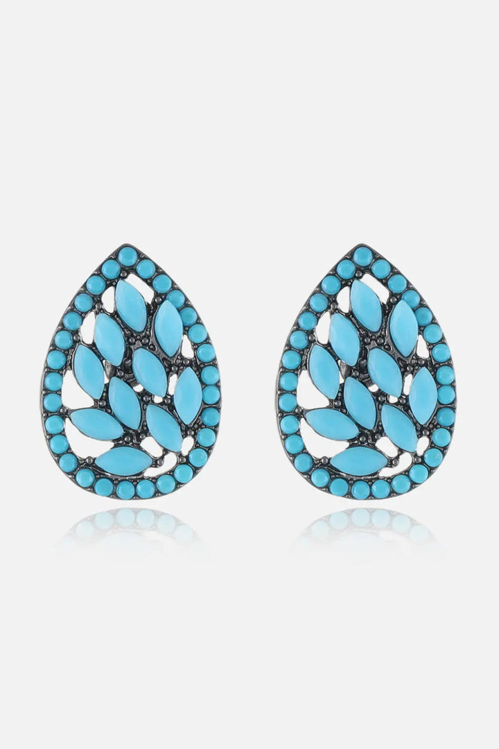 Turquoise Stud Earrings LOVCIA