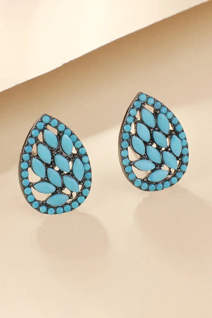 Turquoise Stud Earrings LOVCIA