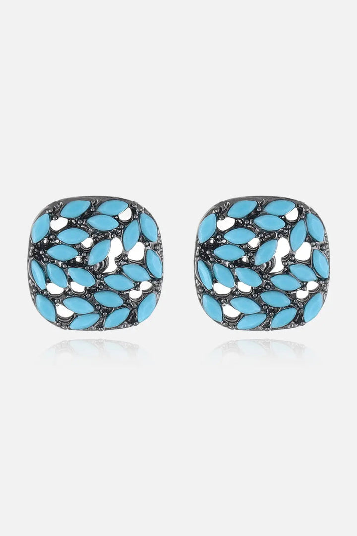 Turquoise Stud Earrings LOVCIA