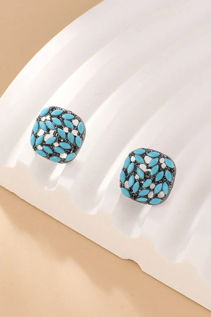 Turquoise Stud Earrings LOVCIA