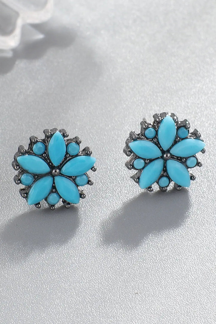 Turquoise Stud Earrings LOVCIA