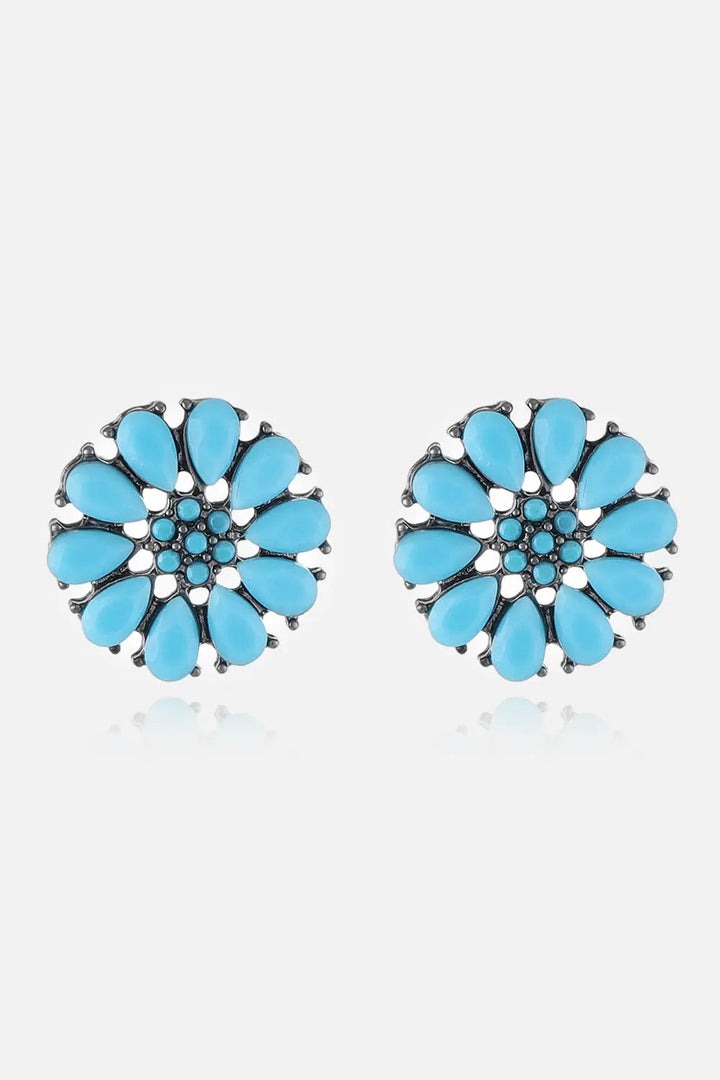 Turquoise Stud Earrings LOVCIA