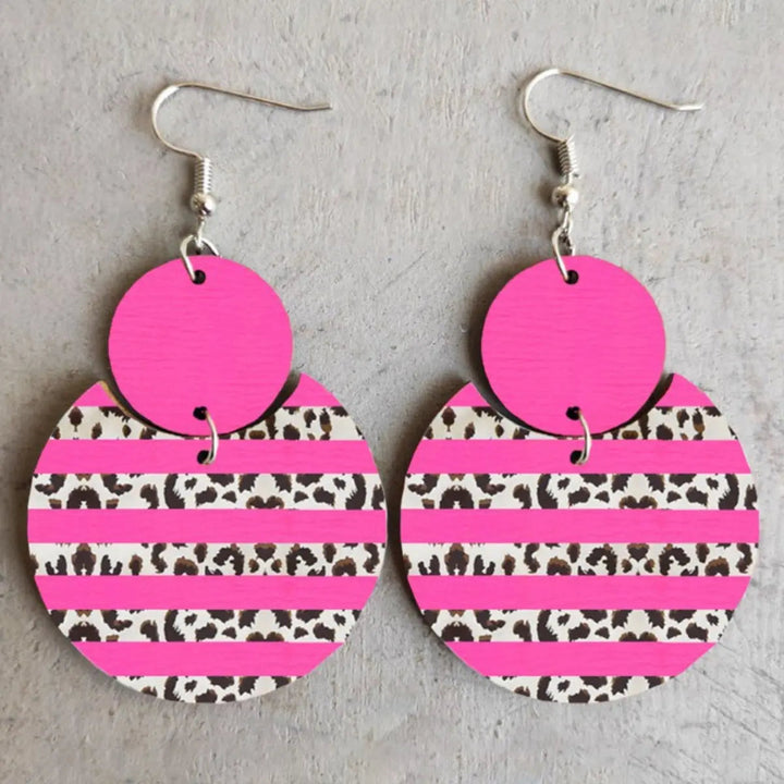 Xylem Leopard Dangle Earrings LOVCIA