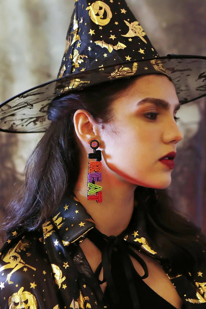 LOVCIA TRICK OR TREAT Beaded Dangle Earring