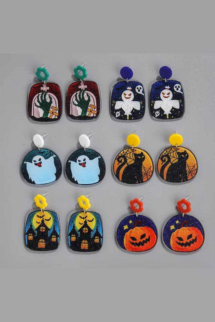 LOVCIA Halloween Theme Earrings