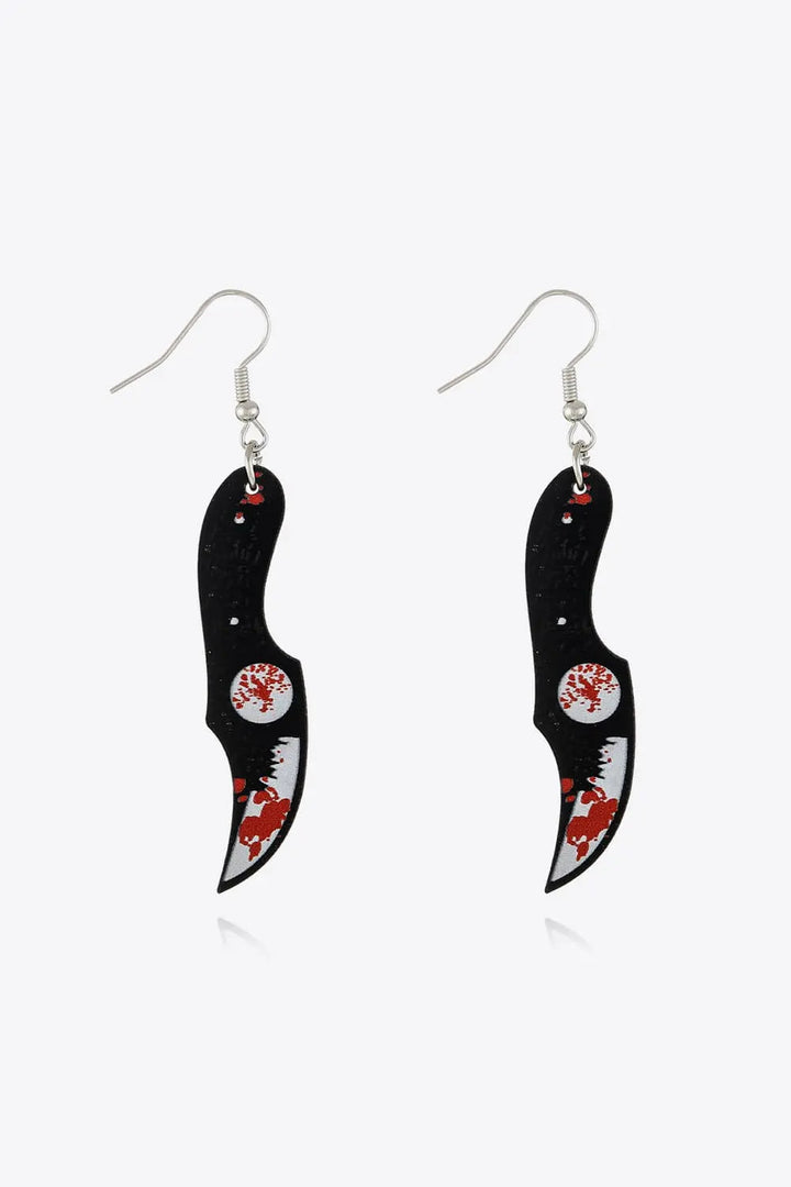 LOVCIA Bloody Horror Drop Earrings