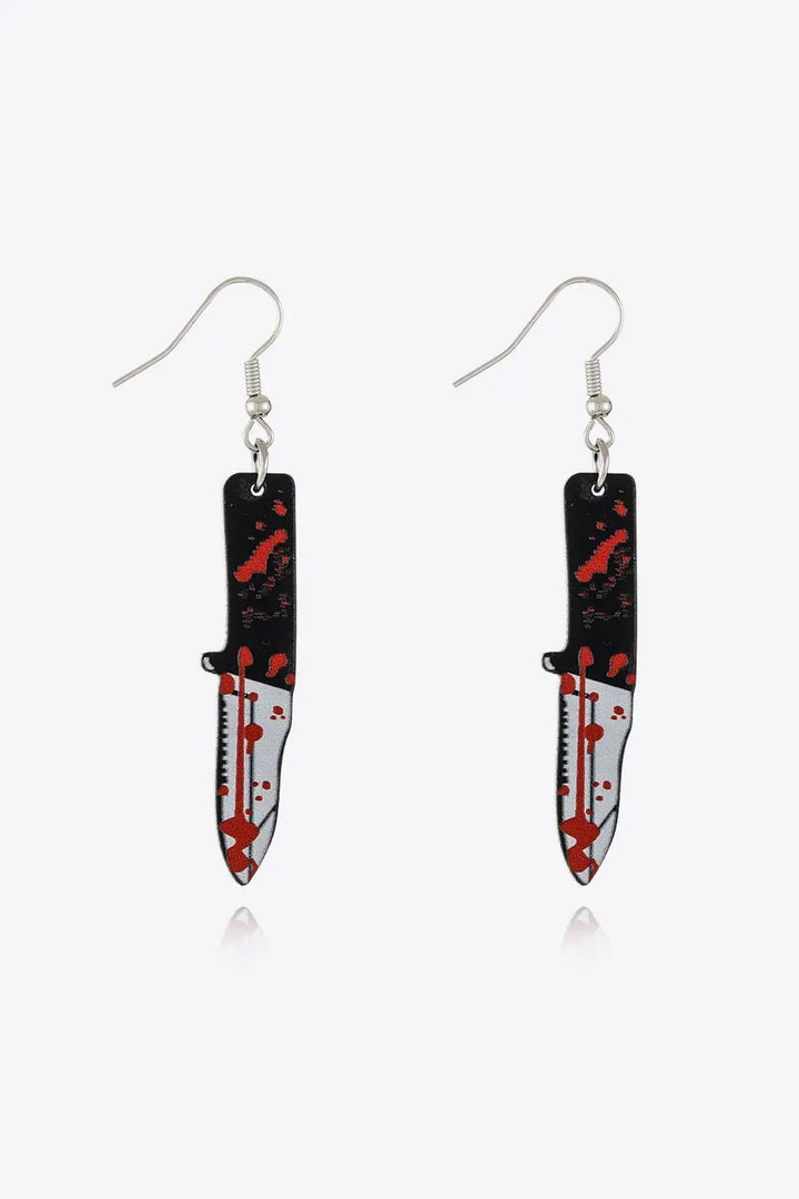 LOVCIA Bloody Horror Drop Earrings