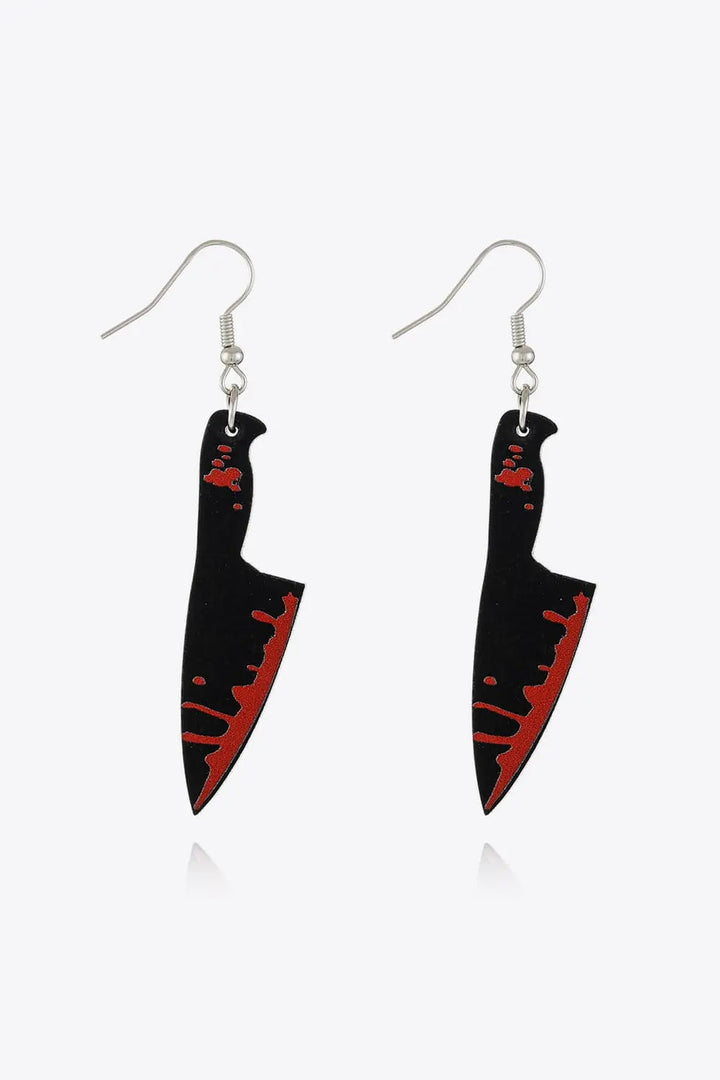 LOVCIA Bloody Horror Drop Earrings