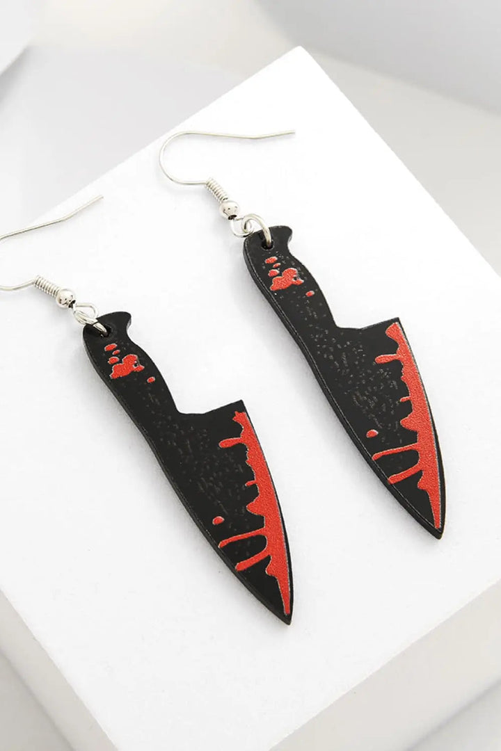 LOVCIA Bloody Horror Drop Earrings