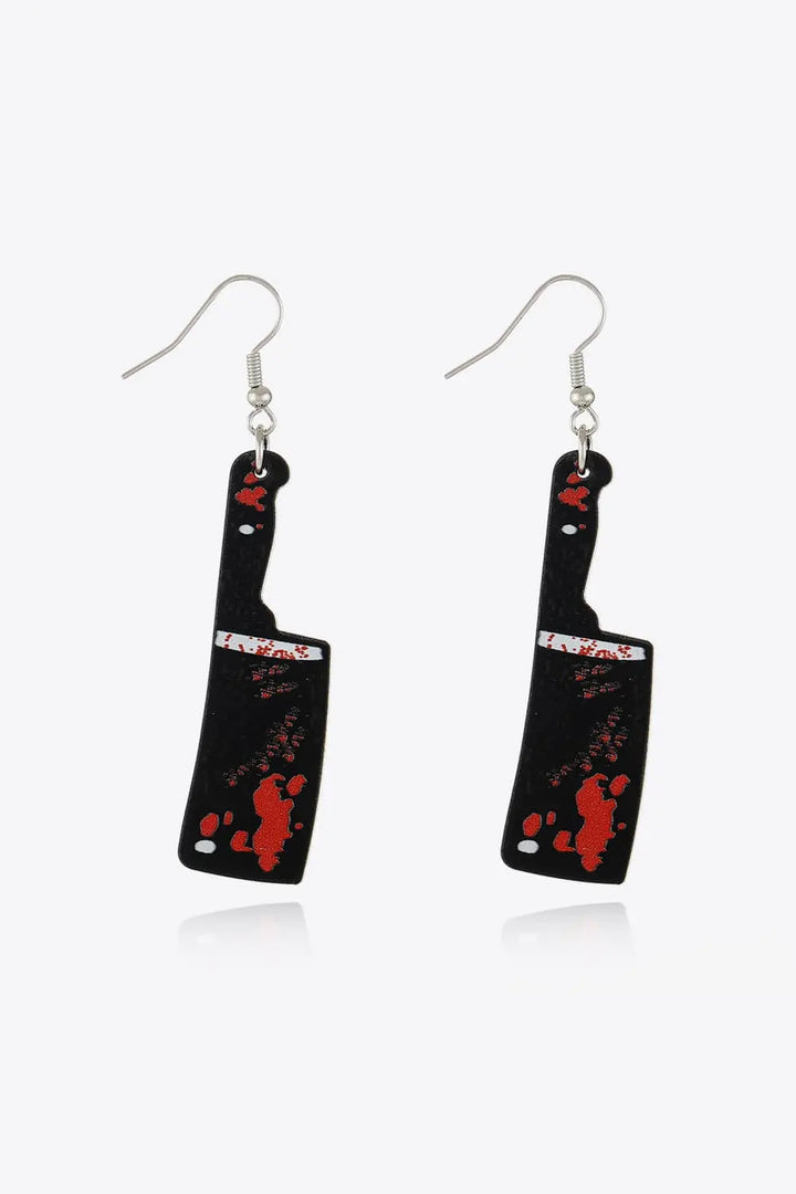 LOVCIA Bloody Horror Drop Earrings