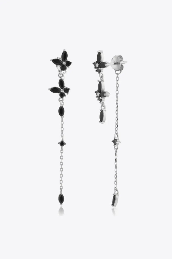 LOVCIA Inlaid Zircon 925 Sterling Silver Earrings