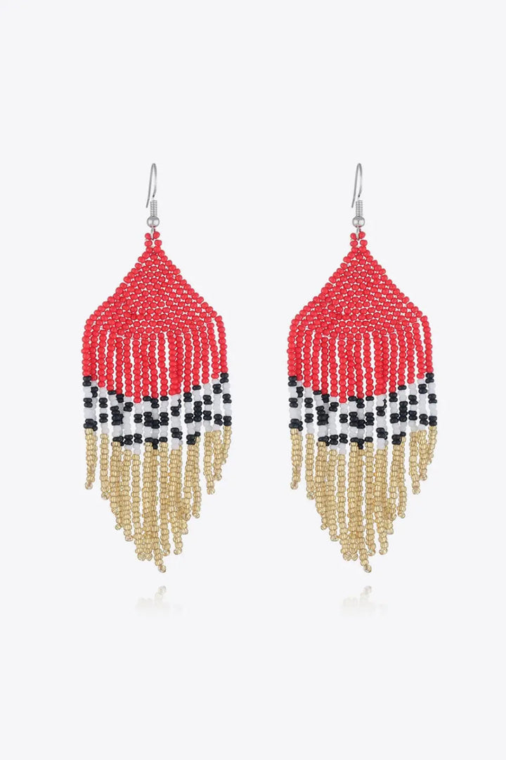 LOVCIA Beaded Dangle Earrings