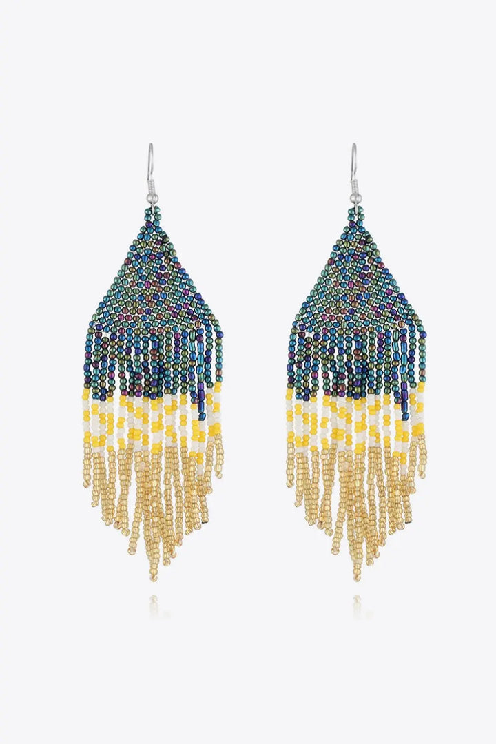 LOVCIA Beaded Dangle Earrings