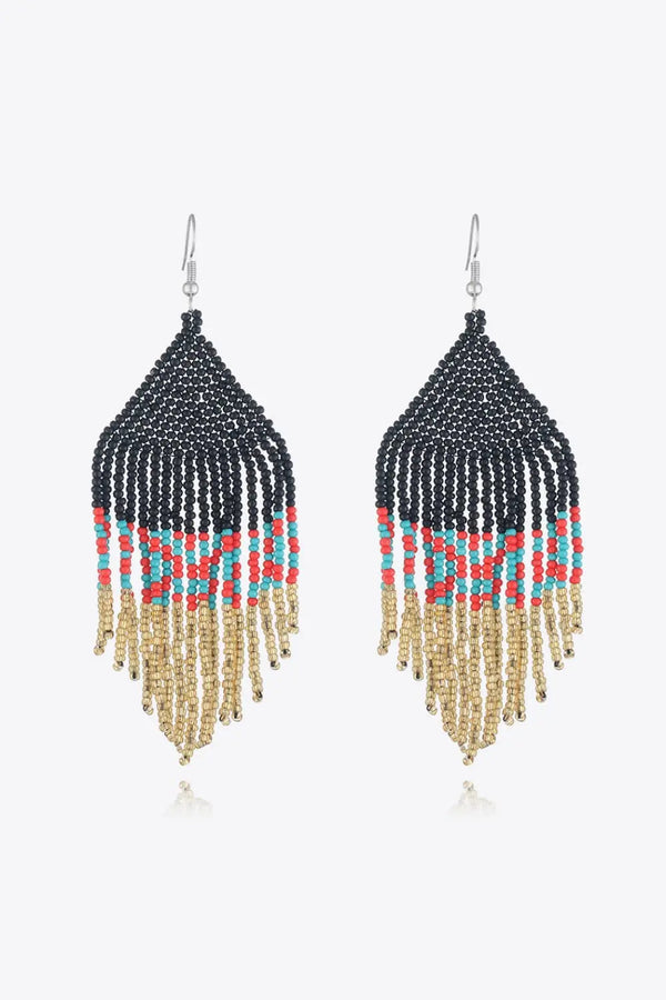 LOVCIA Beaded Dangle Earrings