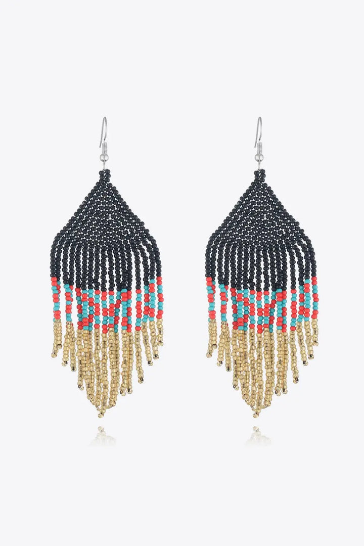 LOVCIA Beaded Dangle Earrings