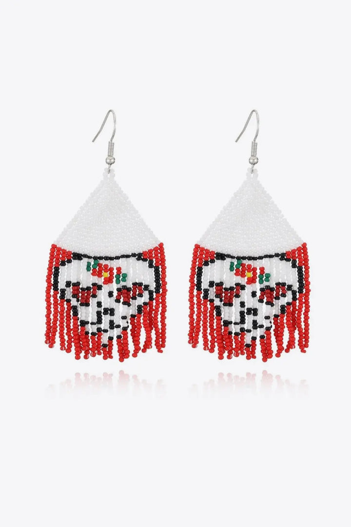 LOVCIA Beaded Dangle Earrings