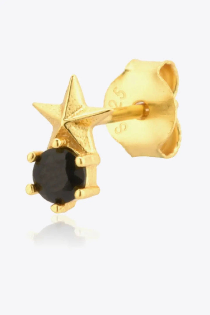 Zircon Star Stud Earrings LOVCIA