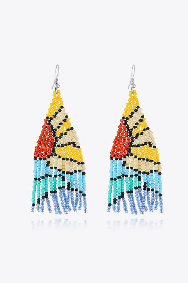 LOVCIA Beaded Dangle Earrings