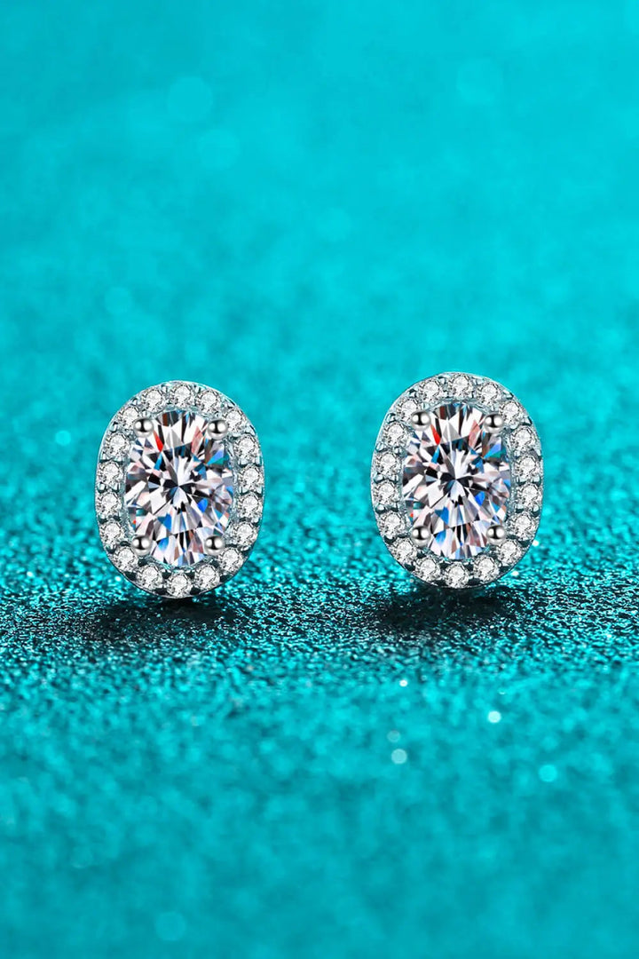 LOVCIA Future Style Moissanite Stud Earrings