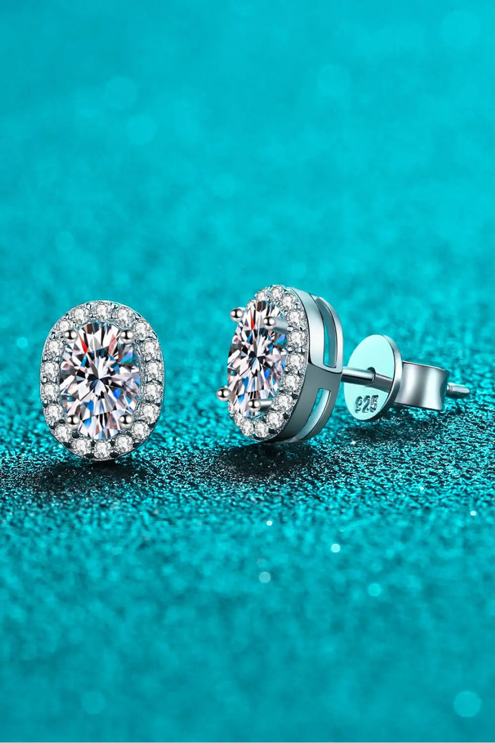 LOVCIA Future Style Moissanite Stud Earrings