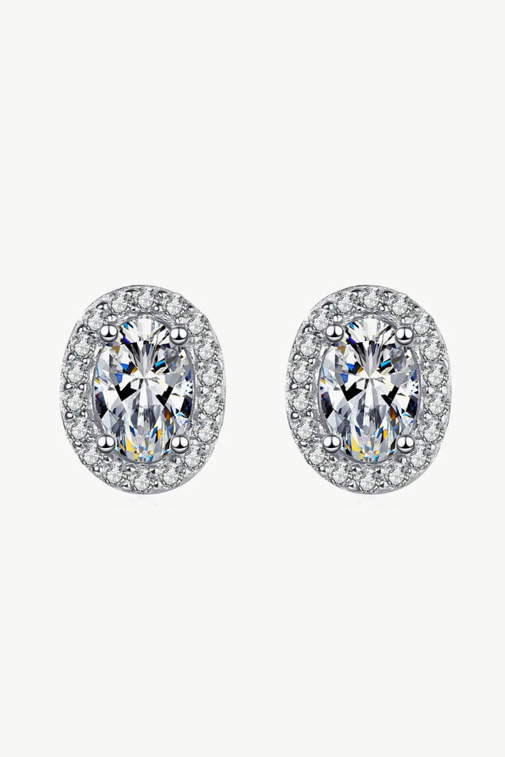 LOVCIA Future Style Moissanite Stud Earrings