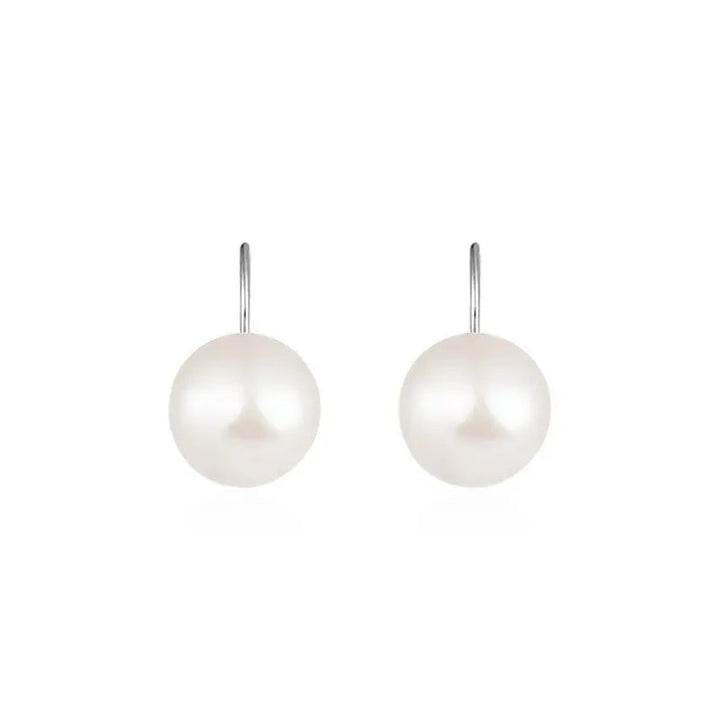 LOVCIA Elegant 925 Silver Freshwater Pearl Earrings for Women LOVCIA