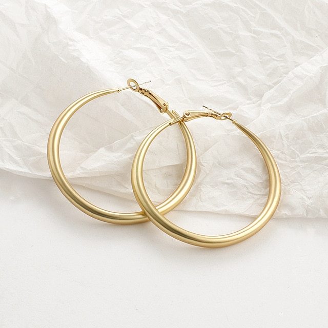 LOVCIA Classic and Trendy Hoops Knots and More Versatile Gold Plated Earrings Collection