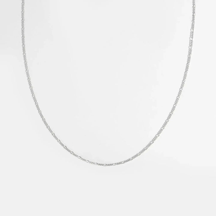 Choker Asymmetric Chain 925 Sterling Silver Adjustable Necklace LOVCIA