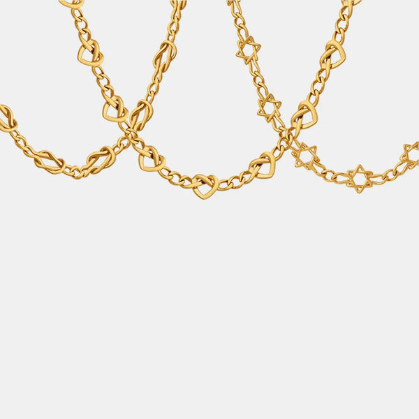 LOVCIA Brass Titanium Steel Necklace