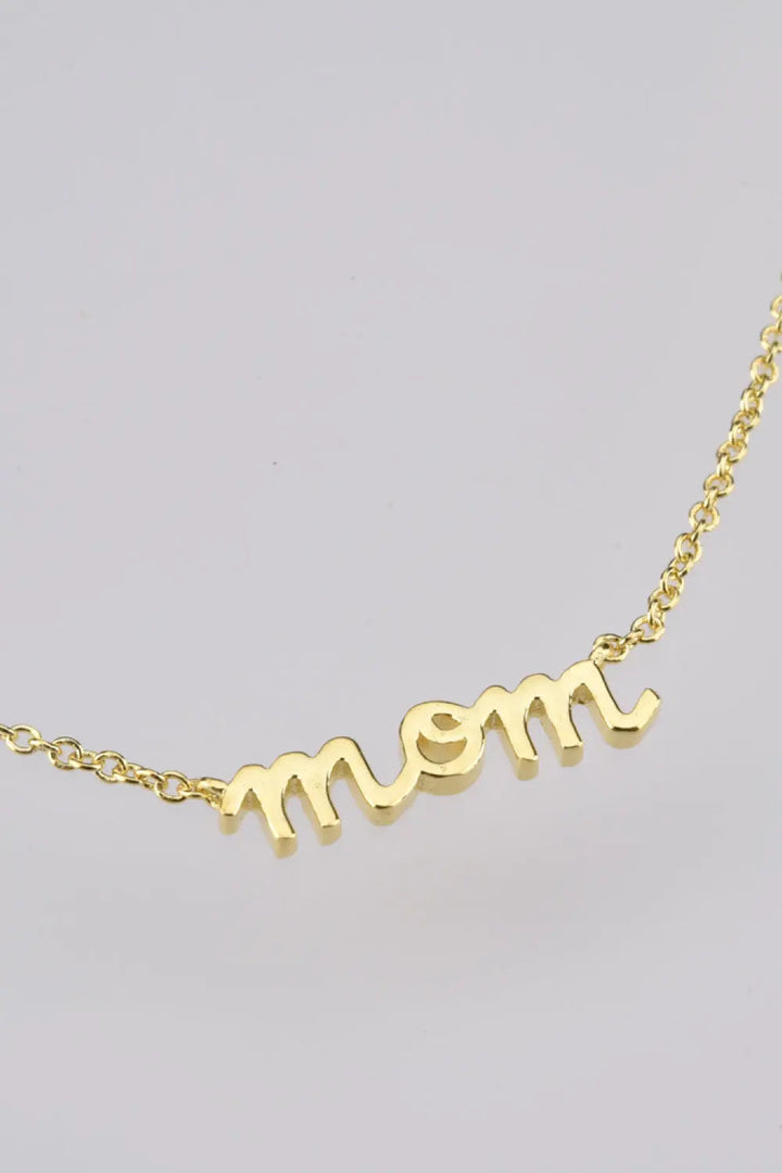 MOM 925 Sterling Silver Necklace LOVCIA