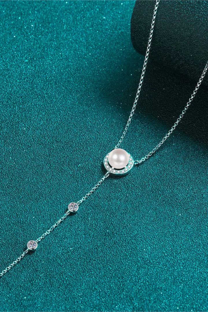 LOVCIA Moissanite Rhodium-Plated Necklace