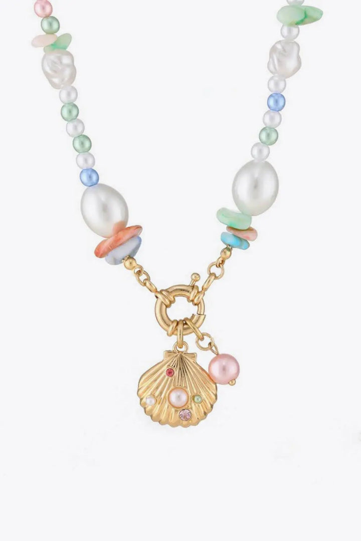 LOVCIA Colorful Synthetic Pearl Necklace