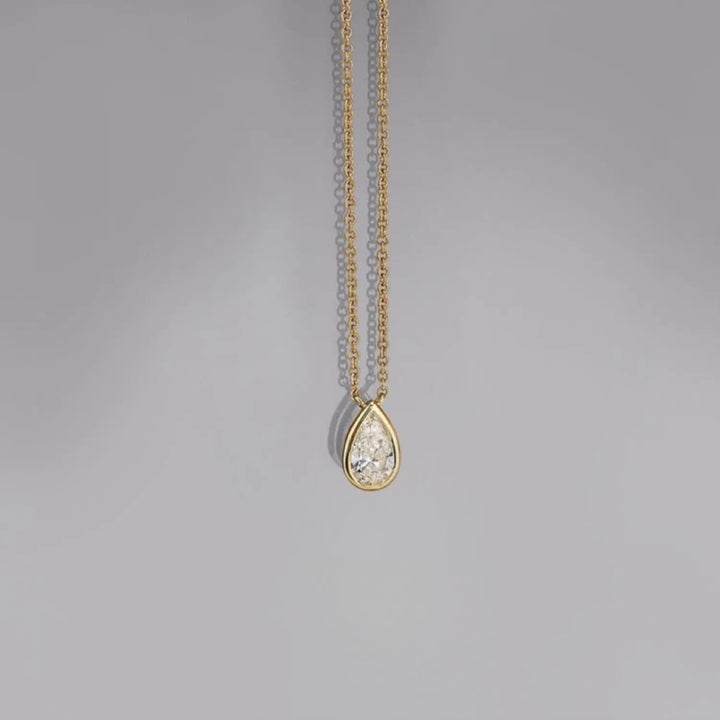 18K Gold-Plated Stainless Steel Pendant Necklace LOVCIA