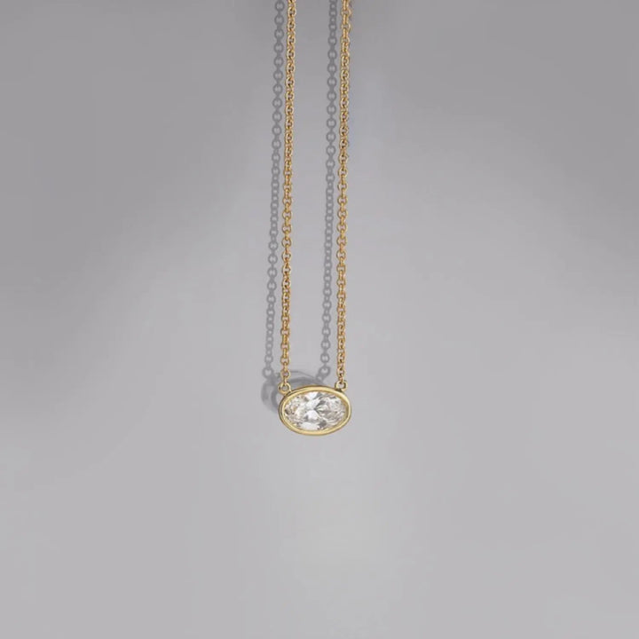 18K Gold-Plated Stainless Steel Pendant Necklace LOVCIA