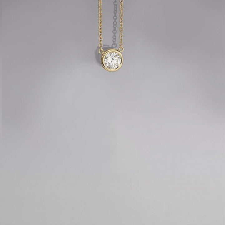 18K Gold-Plated Stainless Steel Pendant Necklace LOVCIA