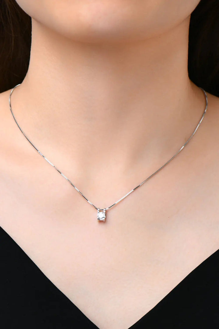 LOVCIA Moissanite 925 Sterling Silver Necklace